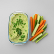 frisse erwten hummus