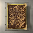 brownie met pindakaas swirls en Maldon zout