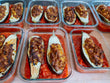 gevulde aubergine